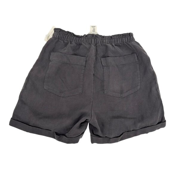NWT Joie Dark Gray Linen Blend Shorts - Picture 2 of 5